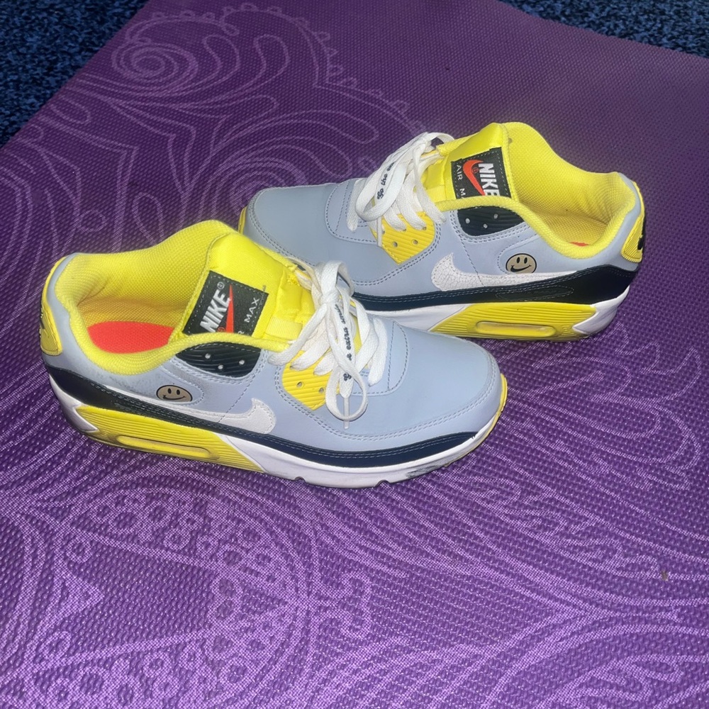 Yellow grey Nike airmax